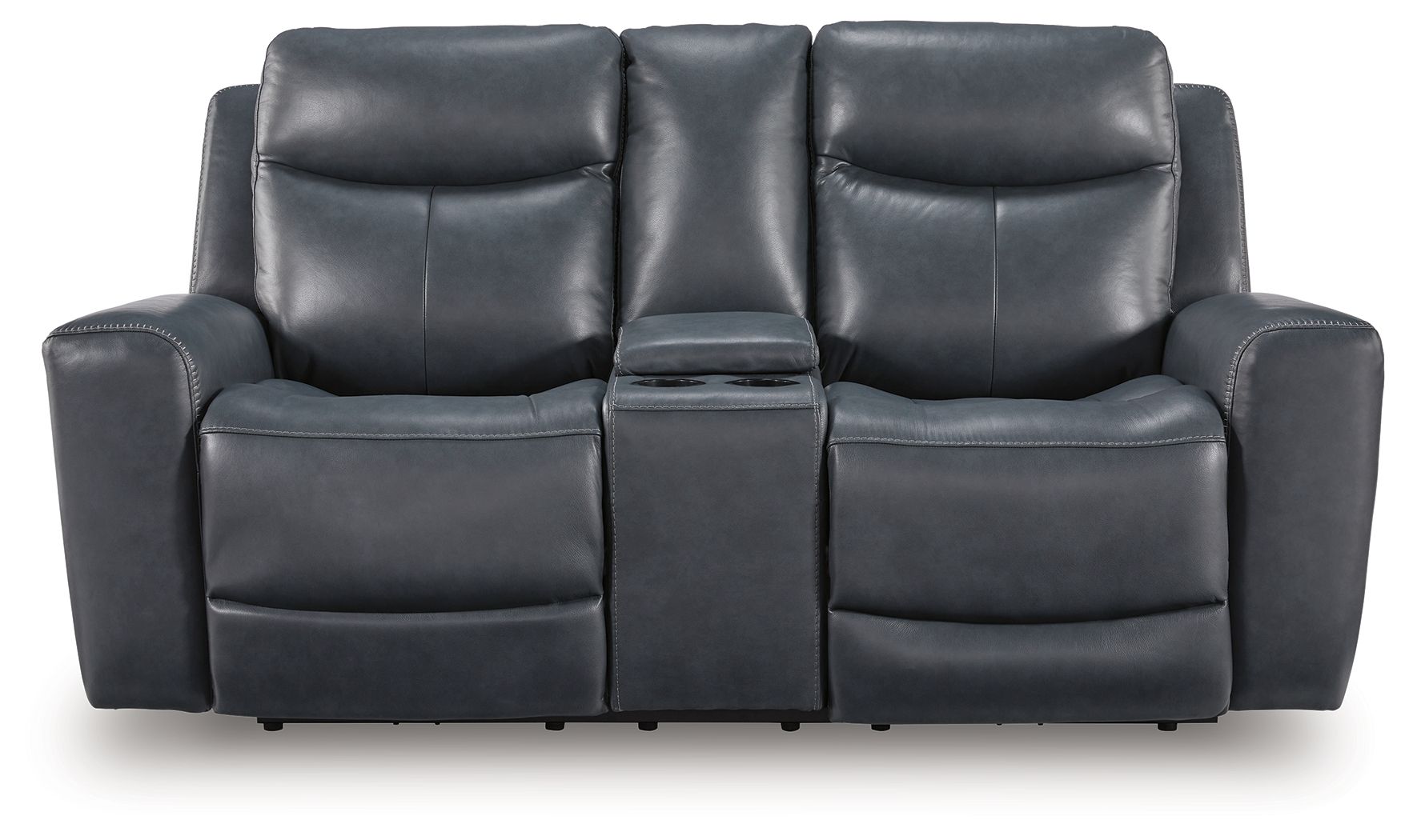Next Move - Power Reclining Loveseat With Console / Adjustable Headrest