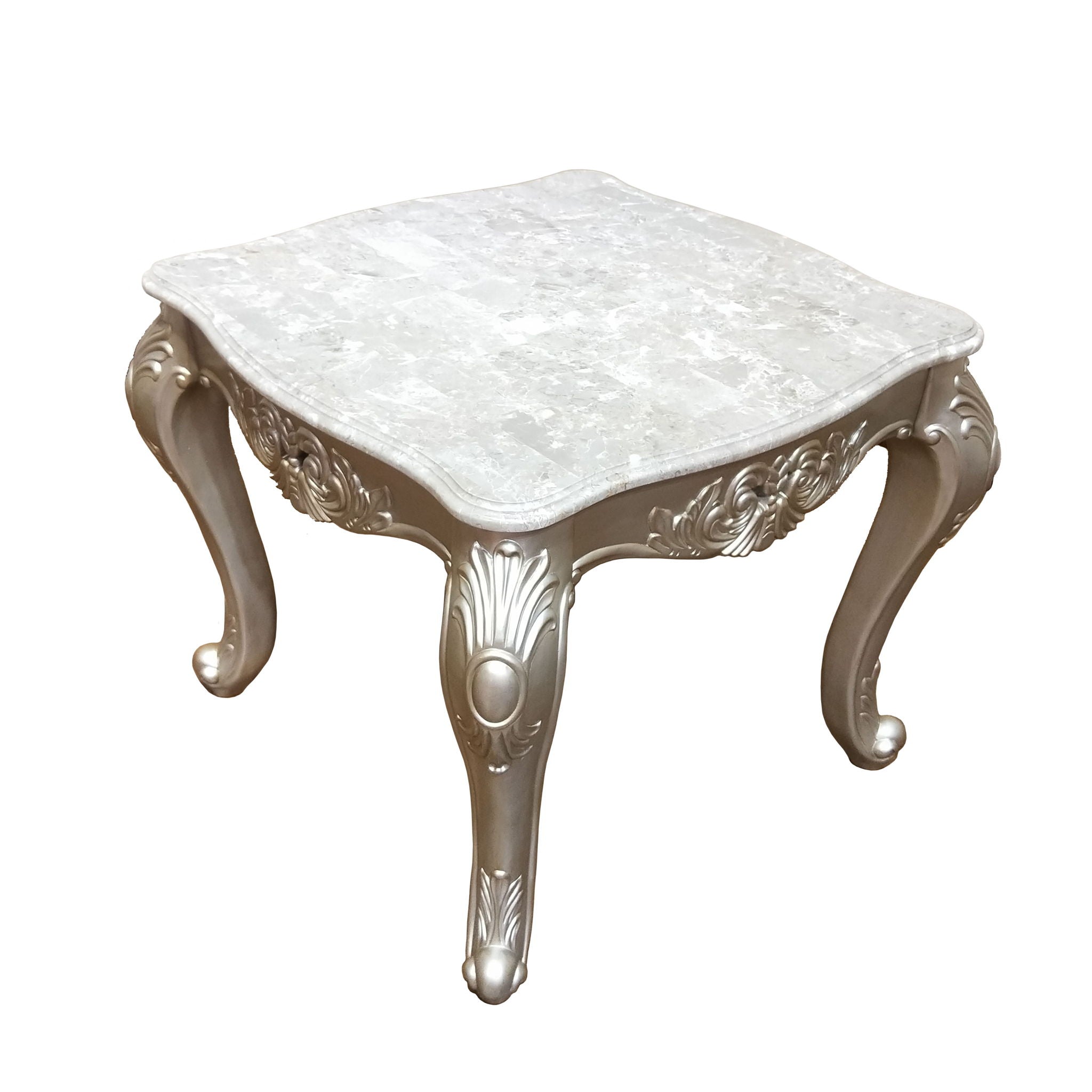 Emily - End Table - Silver