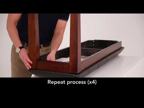 Owingsville - Large Dining Room Bench - Black / Brown