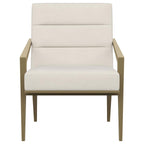 Kirra - Upholstered Metal Arm Accent Chair