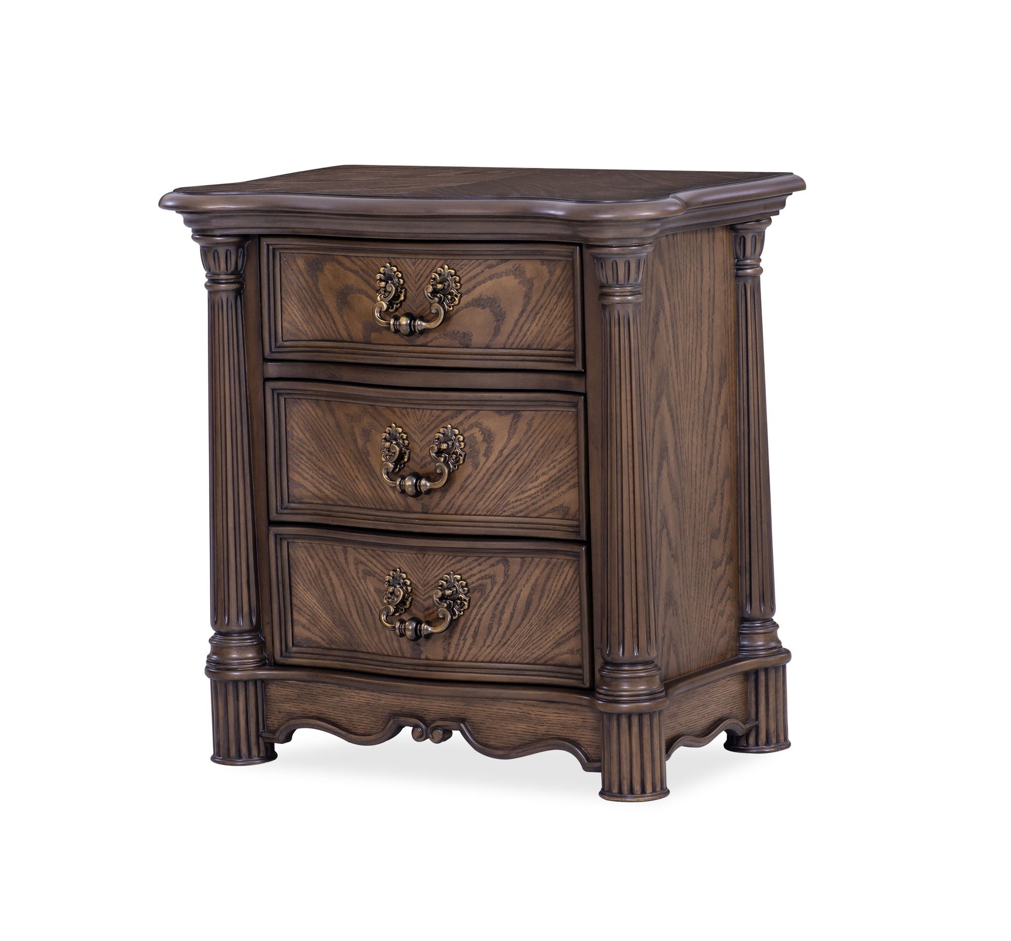 Nicole - Nightstand - Dark Brown