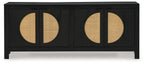 Cliffiings - Accent Cabinet - Black / Natural