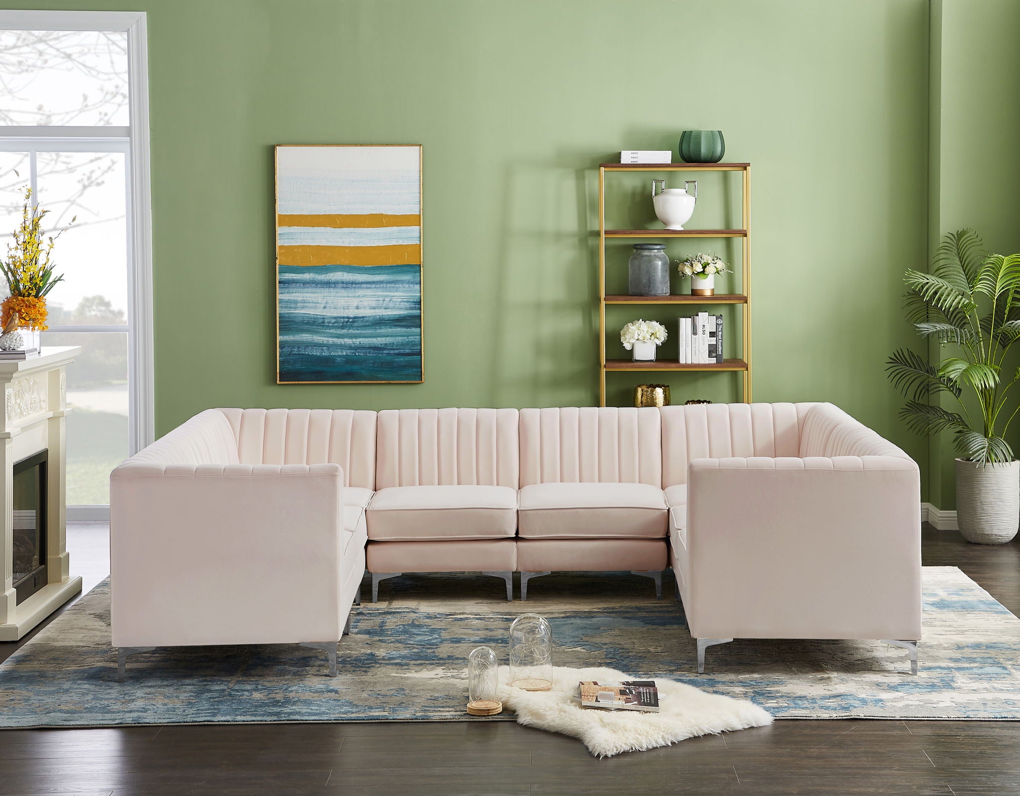 Alina - 8 Piece Modular Sectional