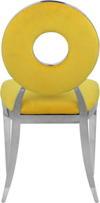 Carousel - Dining Chair with Chrome Legs (Set of 2)
