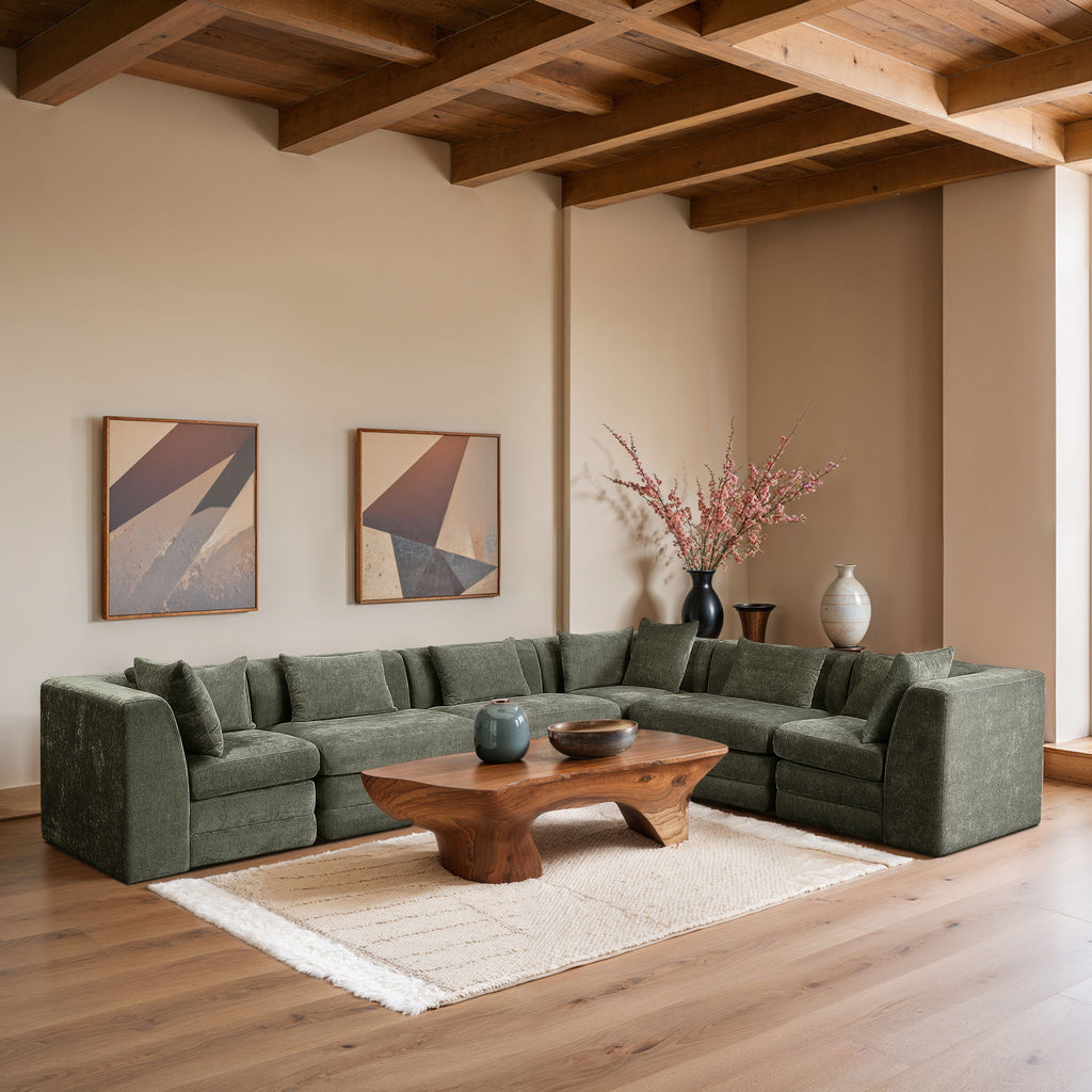 Stellar - 6 Piece Upholstered Modular Sectional