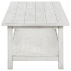 Payne - Wood Coffee Table with Shelf