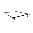 Twin Over Full Adjustable Bed Frame - Wheels