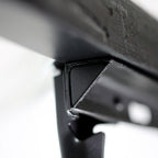 Twin Over Full Adjustable Bed Frame - Wheels