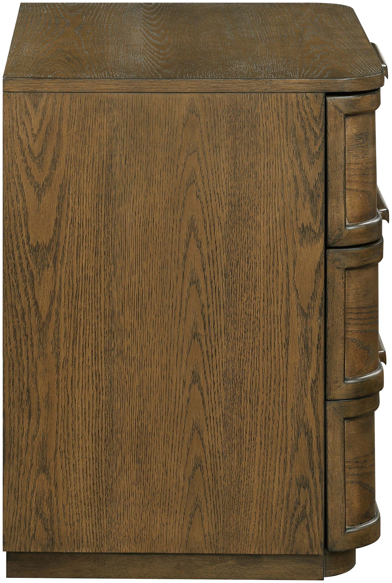 Tiberio - Oak Veneer And Solid Wood Nightstand