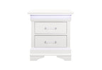 Charlie - 4 Piece Twin Bedroom Set (Twin Bed, Dresser, Mirror And Nightstand) - White