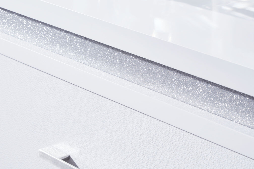 Jarlee - Dresser And Mirror - White