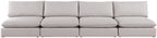 Mackenzie - Modular Sofa Armless - 4 Seats