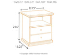 Maribel - One Drawer Night Stand - Black