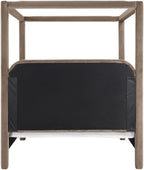 Salina - Velvet Upholstered Bed - Taupe