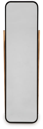 Bronick - Floor Mirror - Black / Brown