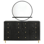 Arini - 8-Drawer Bedroom Dresser With Mirror