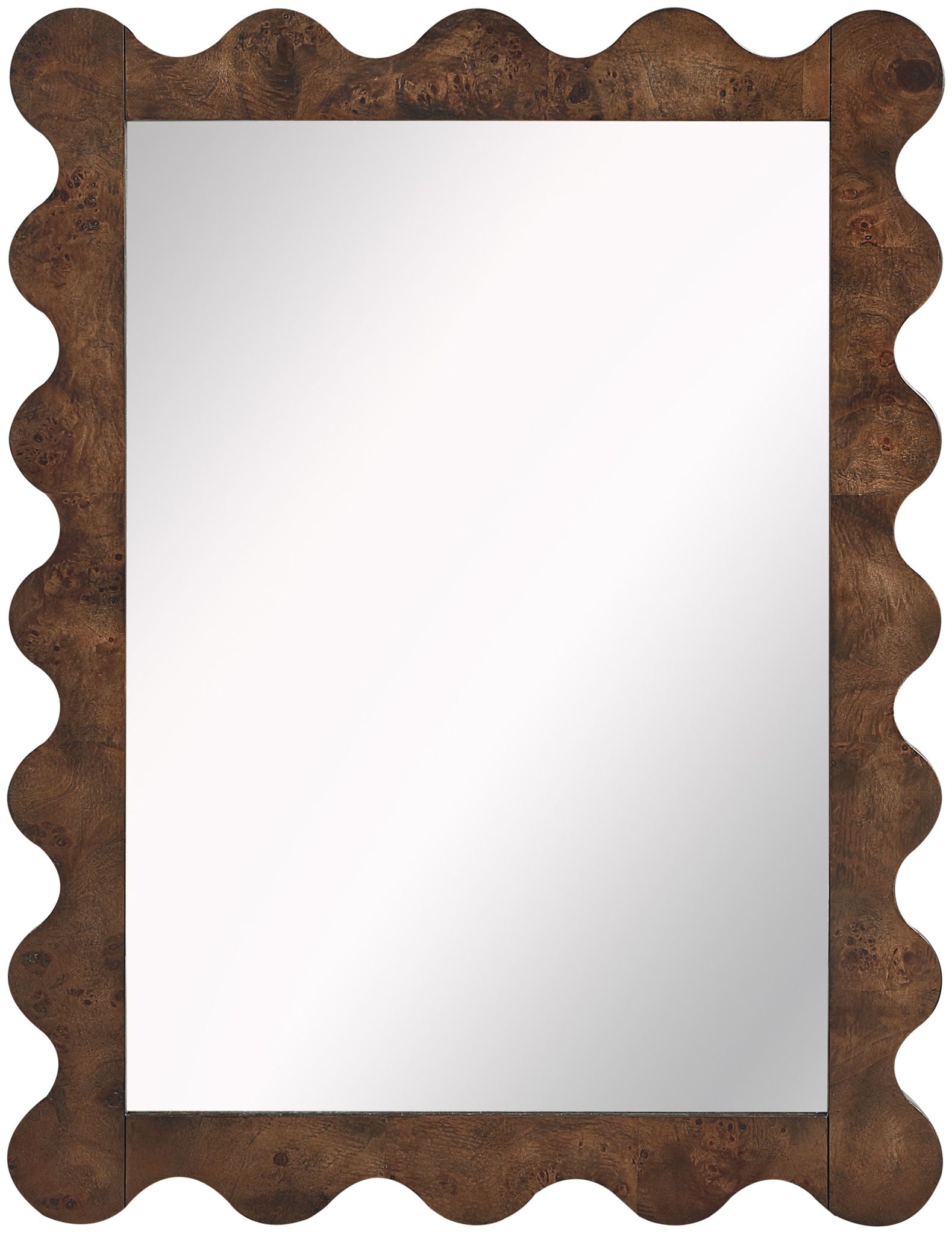 Vassa - Burl Veneer Mirror