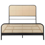 Lanewood - Open Cane Rattan Metal Bed
