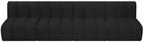 Arc - Boucle Fabric 4 Seats Modular Sofa