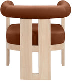 Arienzo - Performance Fabric Upholstered Accent Chair - Natural Base