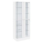 Cabra - 4-door LED Curio Display Cabinet