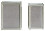 Traleena - Nesting End Tables (Set of 2) - Silver Finish