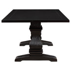 Parkins - Rectangular Dining Table - Rustic Espresso