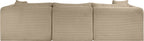 Shaggy - Fabric 4 Piece Modular Sectional
