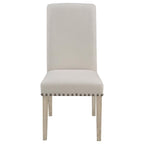 Salem - Fabric Upholstered Dining Side Chair (Set of 2) - Beige