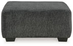 Biddeford - Oversized Accent Ottoman - Shadow