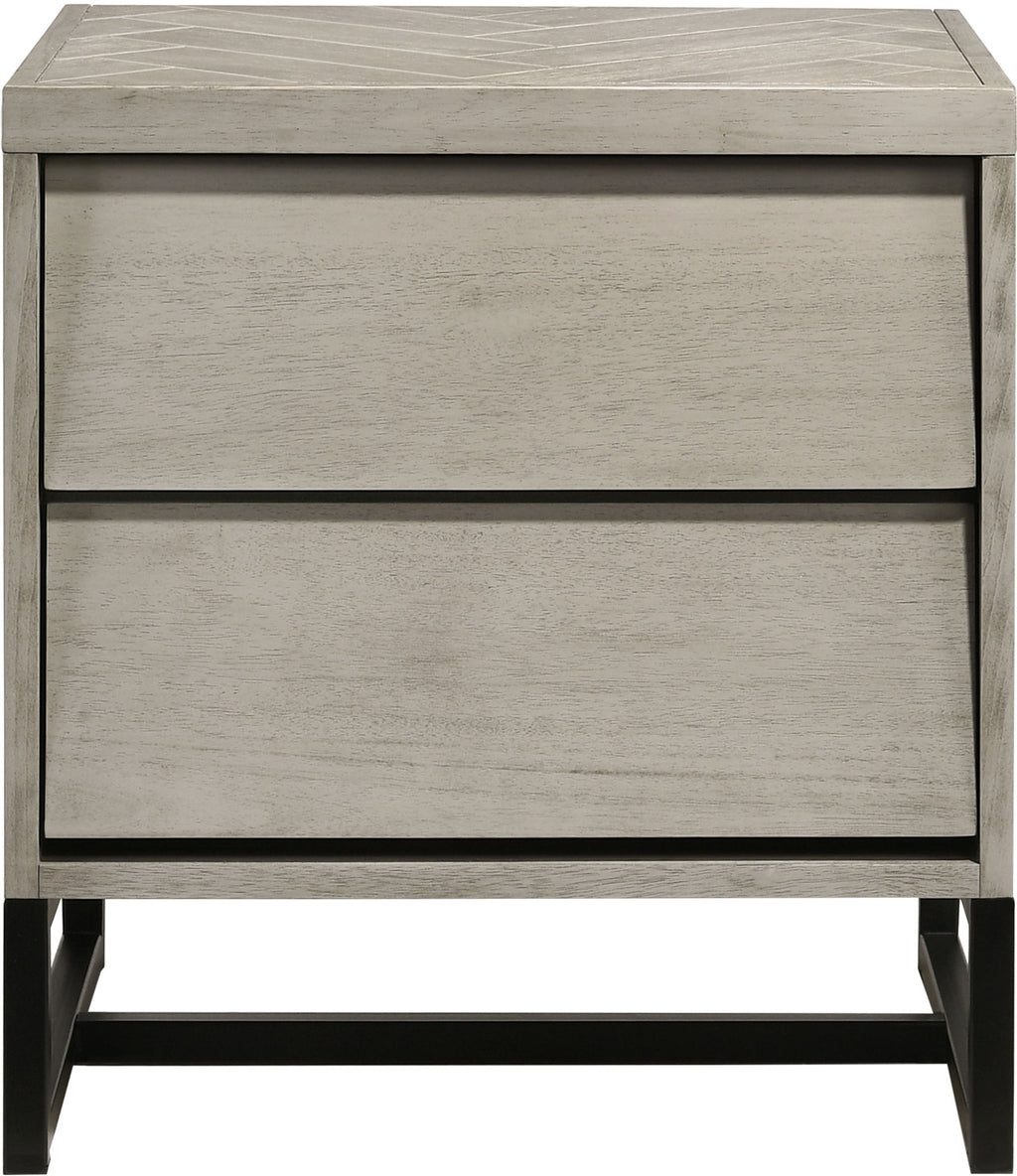Weston - Night Stand - Gray Stone