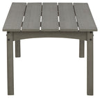 Visola - Rectangular Cocktail Table - Gray