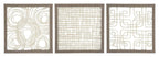 Odella - Wall Decor Set (Set of 3) - Cream / Taupe