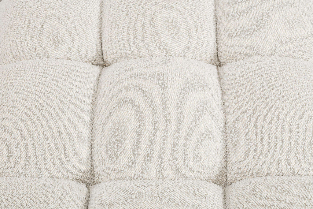 Ames - 7 Piece Boucle Fabric Modular L-Shaped Sectional