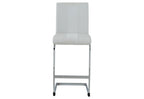 D208 Bar Table And Two D915 Bar Stools - White