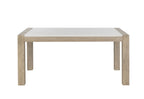 D1321DT - Dining Table - Light Gray / White