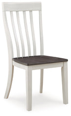 Darborn - Dining Room Side Chair (Set of 2) - Gray / Brown