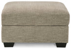 Creswell - Ottoman With Storage - Stone