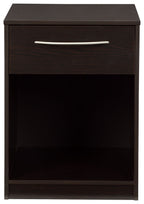 Finch - One Drawer Night Stand - Black