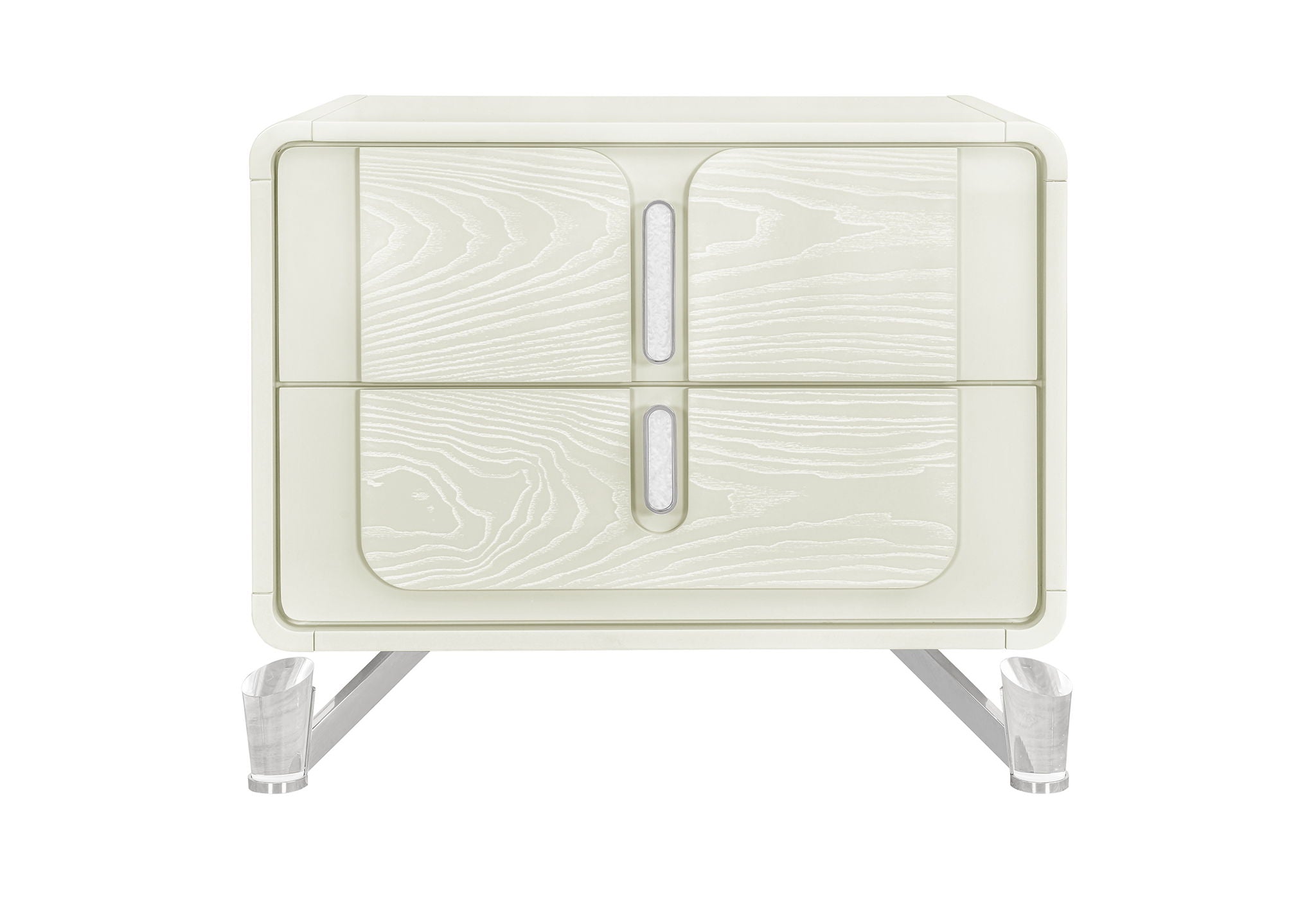Lyra - Nightstand With USB - Beige