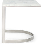 Copley - End Table - Pearl Silver