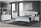 Luccia - Queen Bed With LED - White