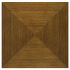 Westerly - Square Wood Side End Table - Walnut Brown