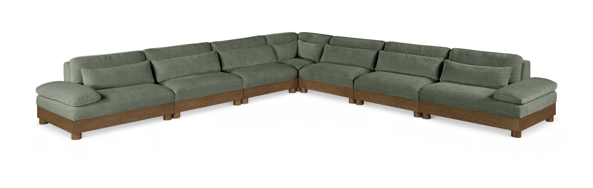 Turin - Upholstered 7 Piece Modular Sectional