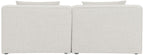 Cube - Linen Modular 2 Seat Armless Sofa