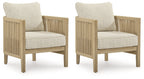 Spooners Cove - Lounge Chair With Cushion (Set of 2) - Beige
