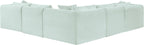Shaggy - 5 Piece Modular Corner Sectional