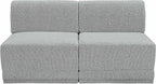 Ollie - 2 Seat Armless Modular Sofa