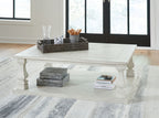 Arlendyne - Rectangular Cocktail Table - Antique White