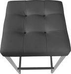 Nicola - Faux Leather Stool (Set of 2)